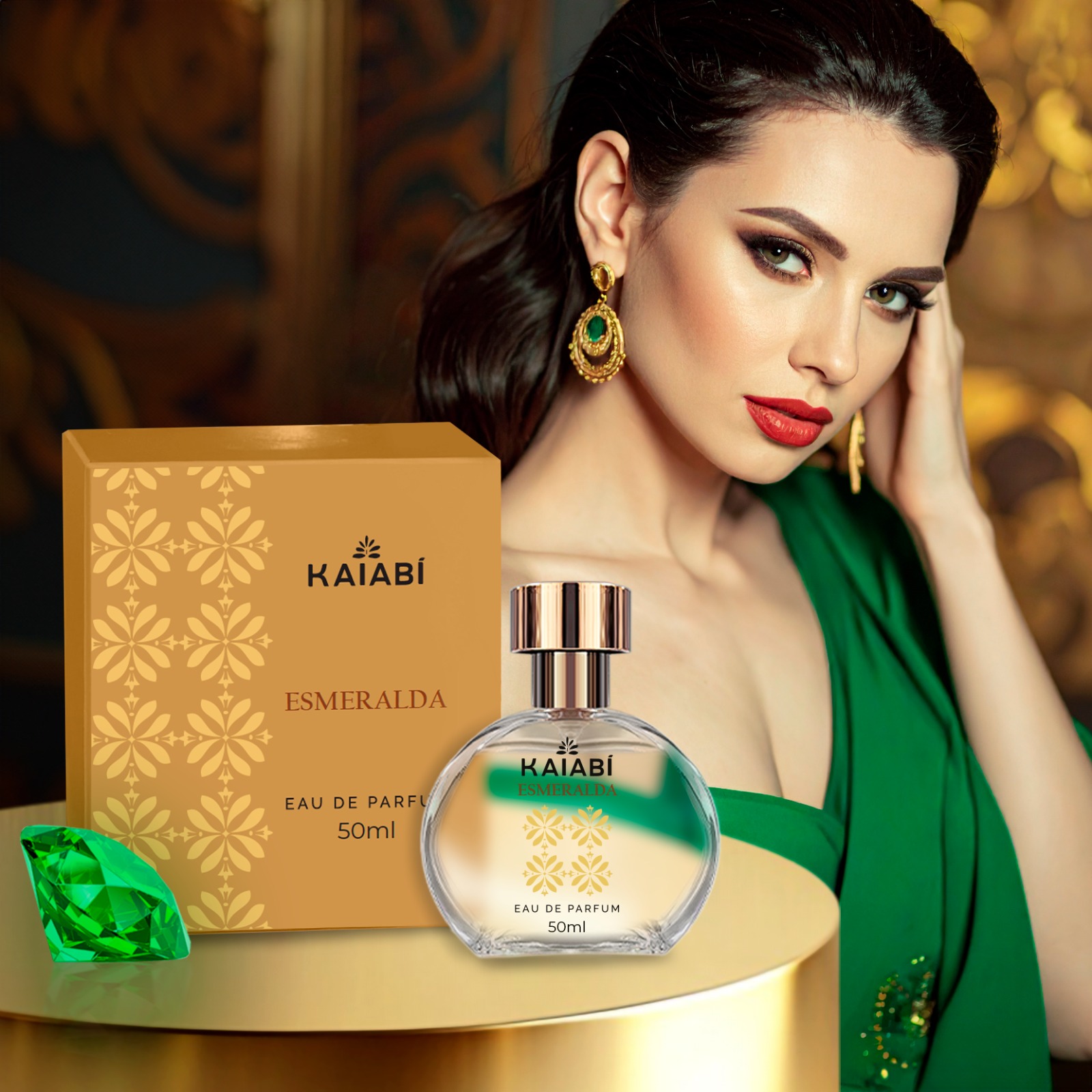 Perfume Árabe Unissex Esmeralda 50ml