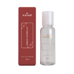 Perfume Árabe Unissex Amber Vermelho 15ML